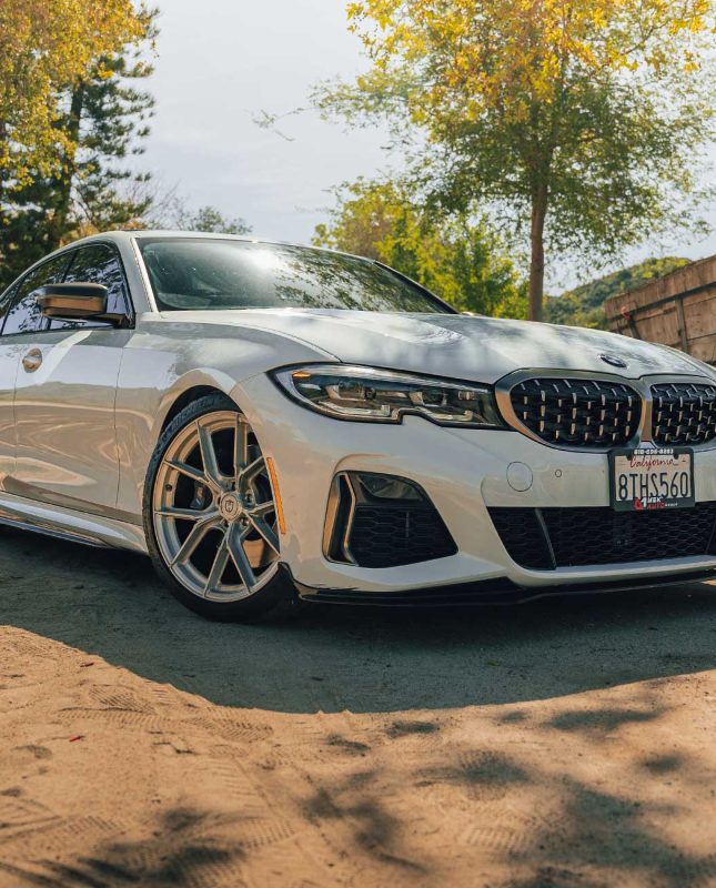 Curva Concepts 19x9 Front 19x10 Rear Flow Forged CFF70 on a BMW M340i