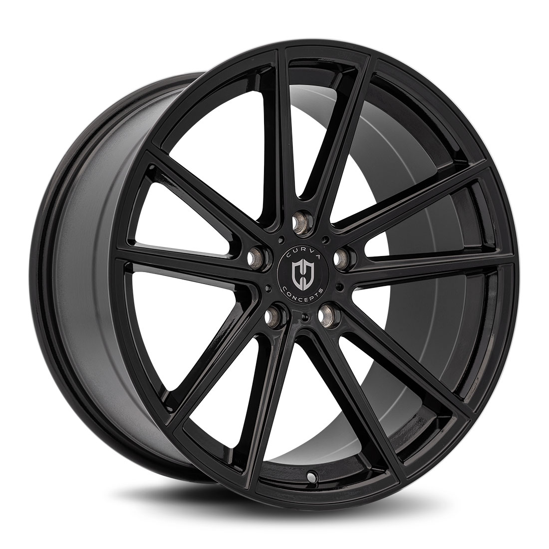 Curva Concepts C44 Gloss Black Aftermarket Wheels