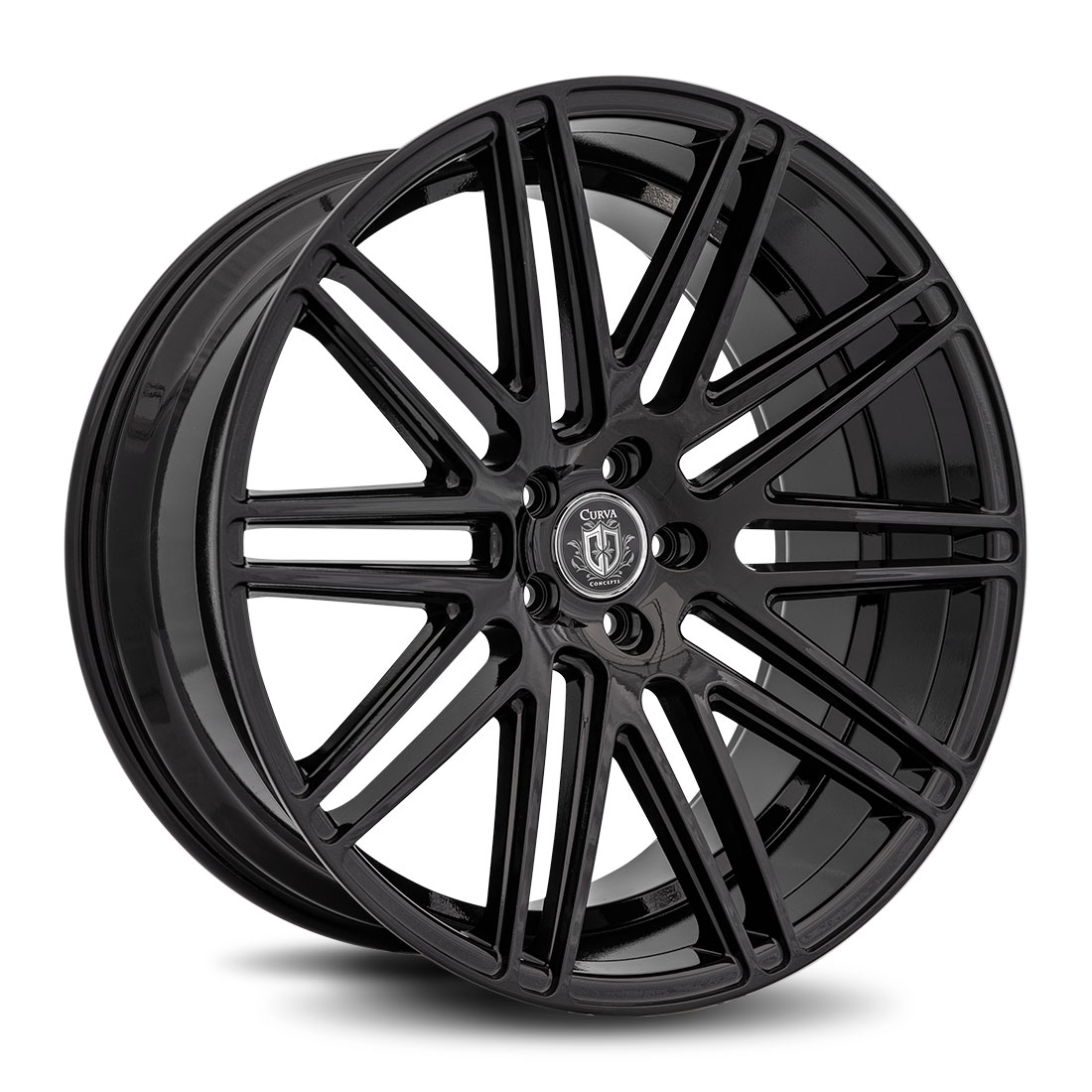 Curva Concepts C50 Gloss Black Aftermarket Wheels