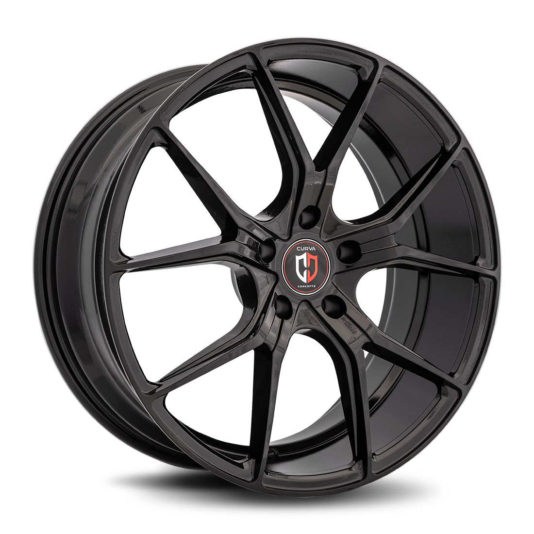 Curva Concepts C42 Aftermarket Wheels 20 Inch Gloss Black