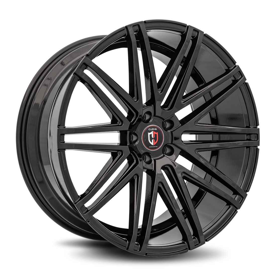 Curva Concepts C48 Aftermarket Wheels 22 Inch Gloss Black