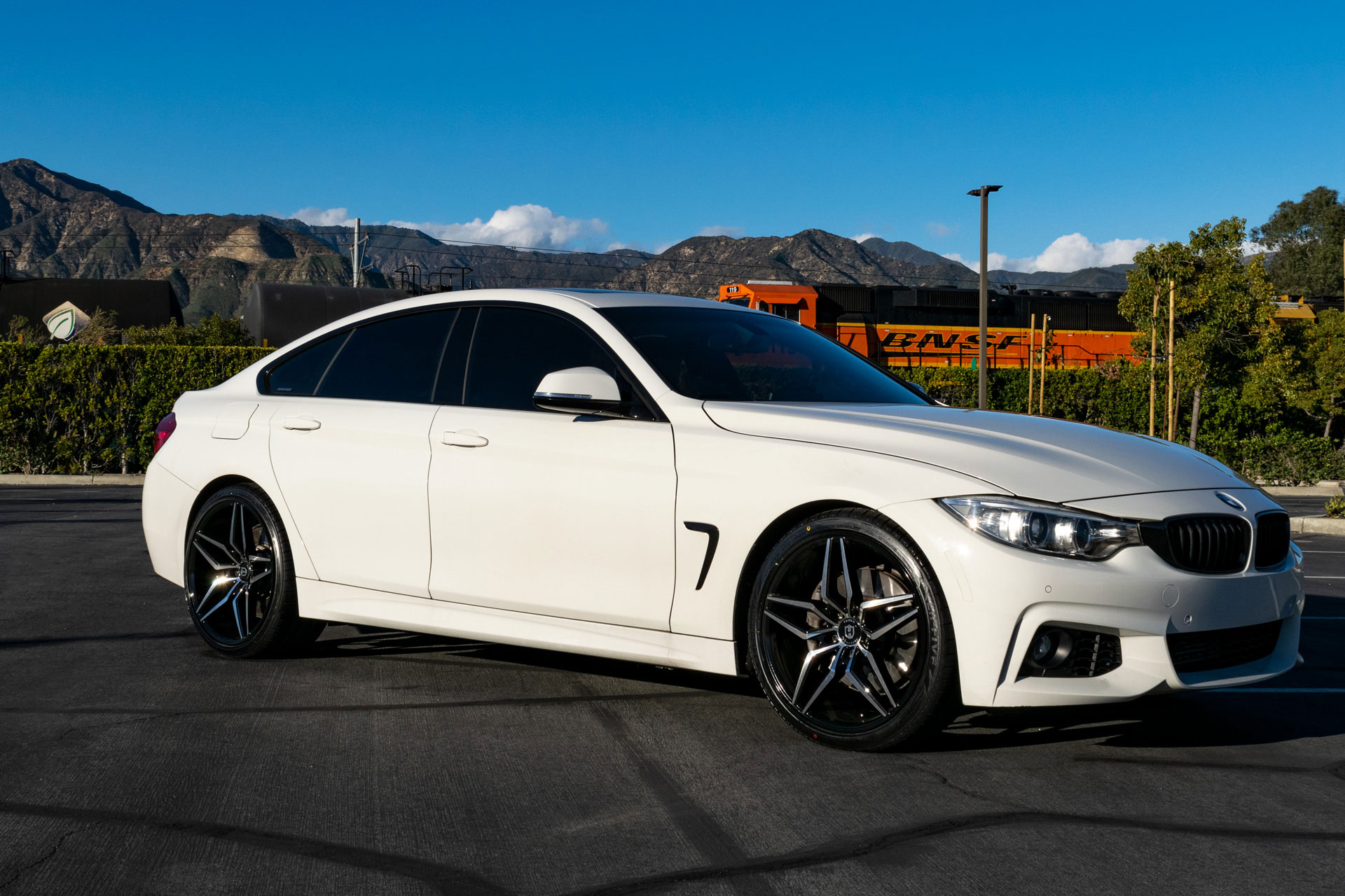 Curva Concepts C25 Aftermarket Wheels on a BMW 435i Gran Coupe