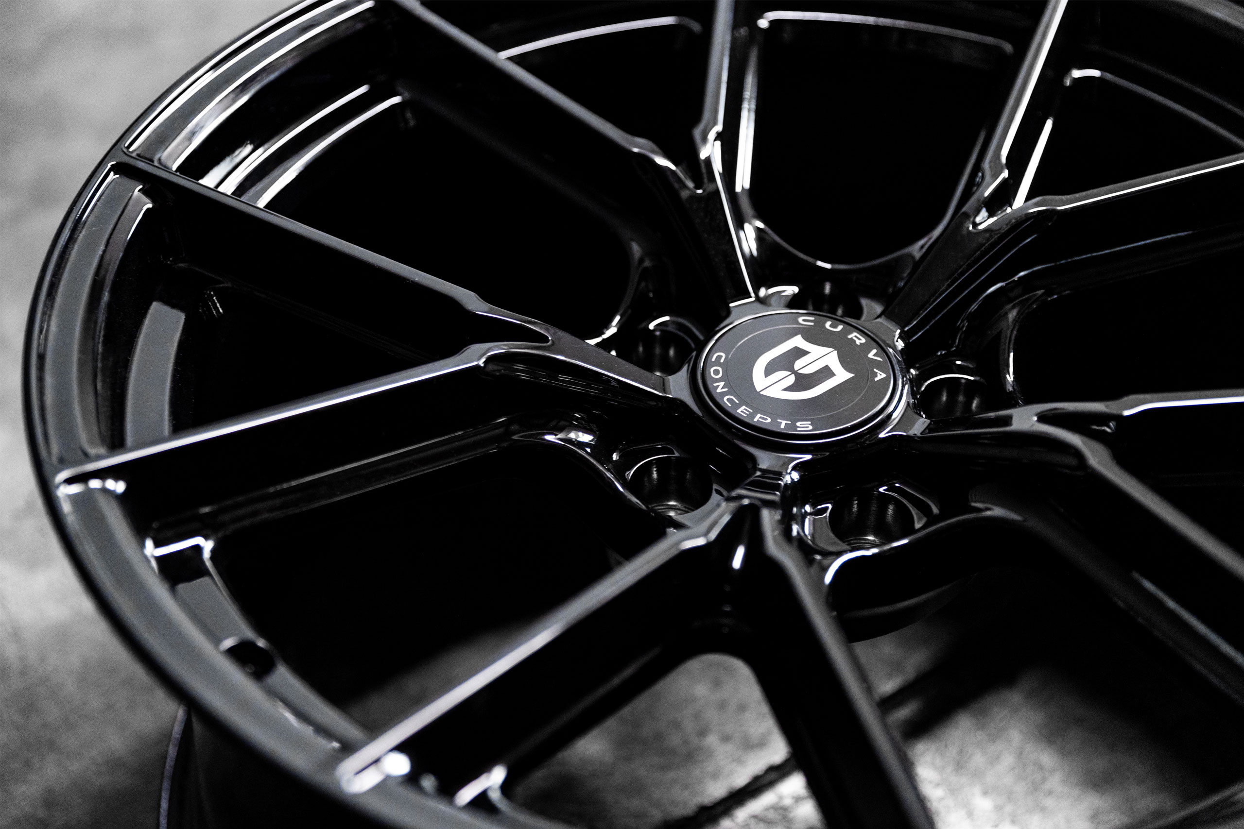 Curva Concepts C70 Aftermarket Wheel Gloss Black