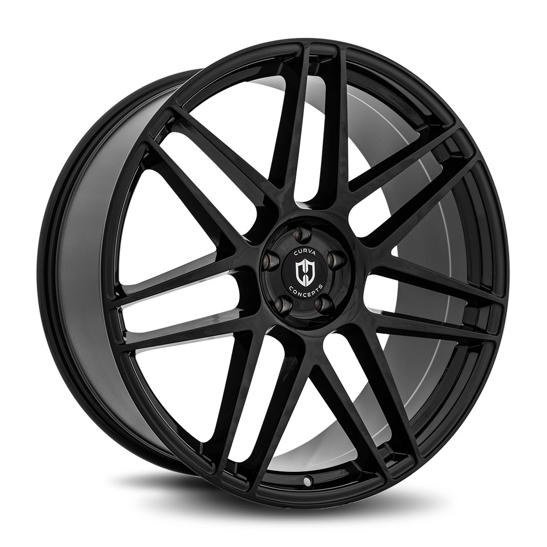 Curva Concepts Gloss Black 20" Aftermarket Wheels