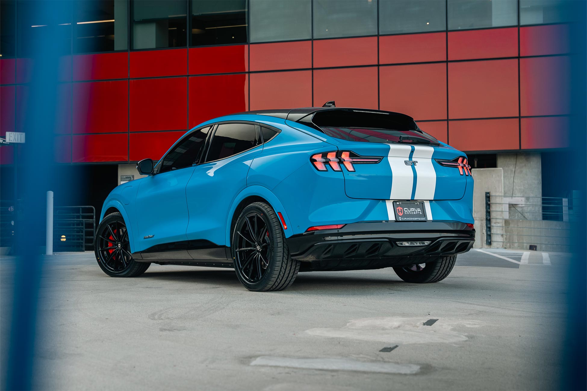 Ford Mustang Mach-E GT on 20x9 Curva Concepts C46