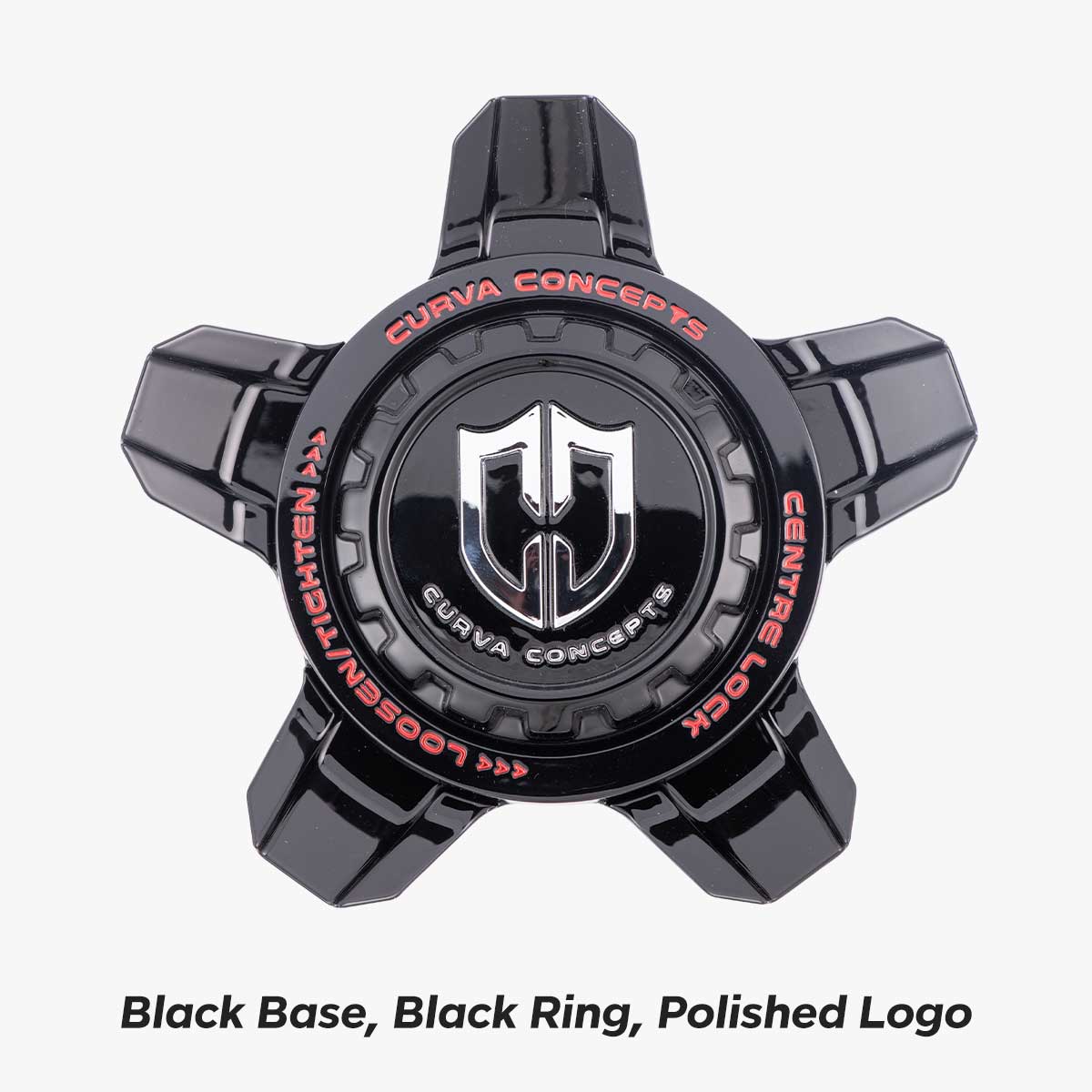 curva concepts cff75 black black center cap
