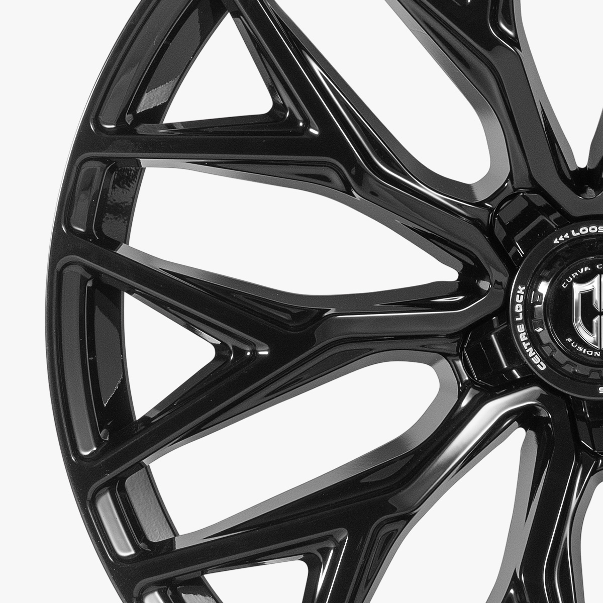 curva concepts cff78 flow forged performance wheel spoke detail