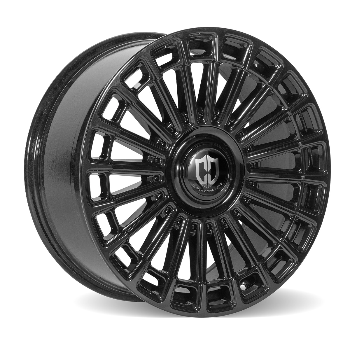 curva concepts flow forged cff79 gloss black wheel