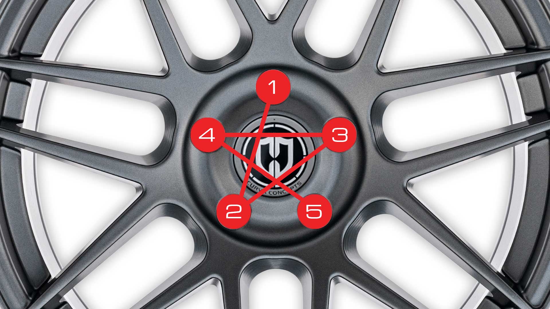 wheel torque star pattern diagram